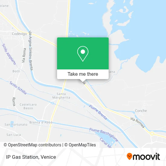 IP Gas Station map