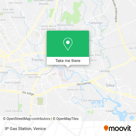 IP Gas Station map