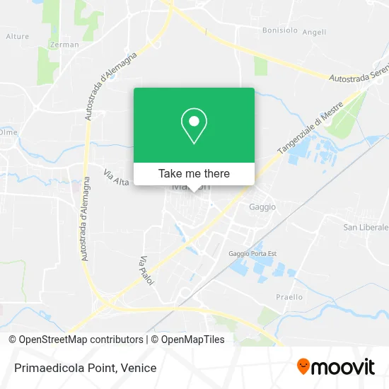 Primaedicola Point map