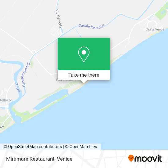 Miramare Restaurant map