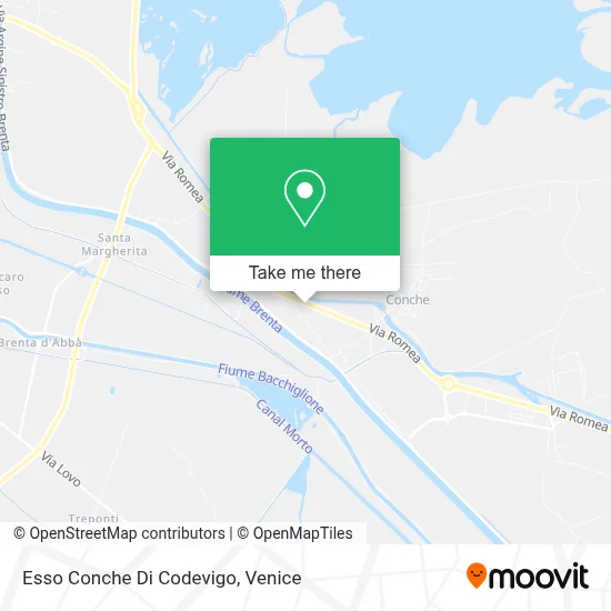 Esso Conche Di Codevigo map