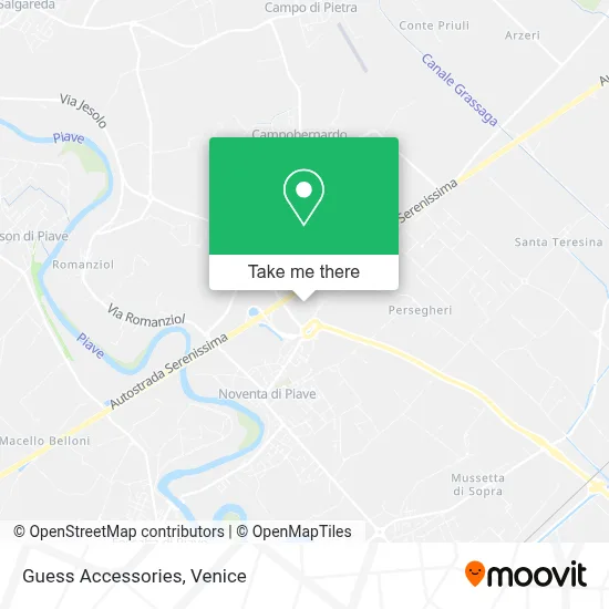 Guess Accessories map