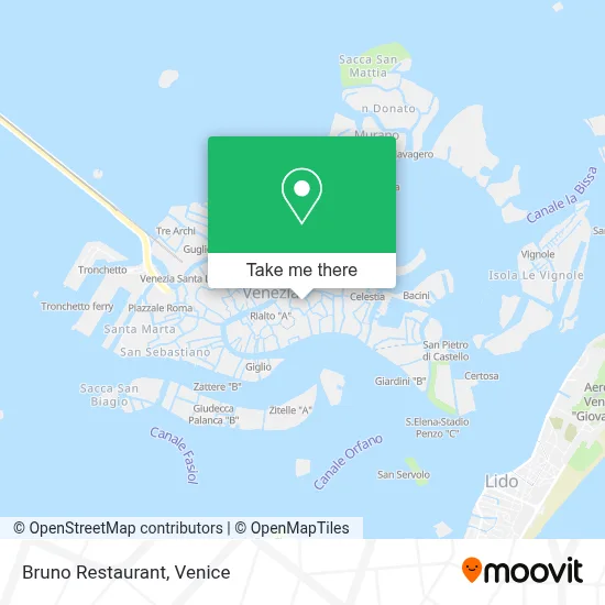 Bruno Restaurant map