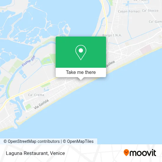 Laguna Restaurant map