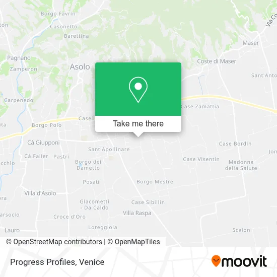Progress Profiles map