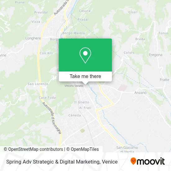 Spring Adv Strategic & Digital Marketing map