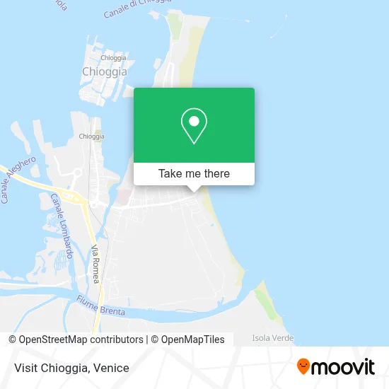 Visit Chioggia map