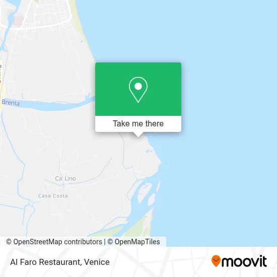 Al Faro Restaurant map
