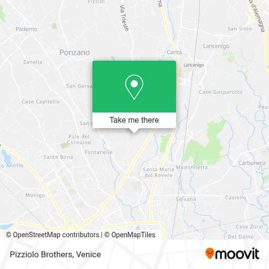 Pizziolo Brothers map