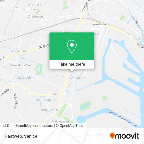Fastweb map
