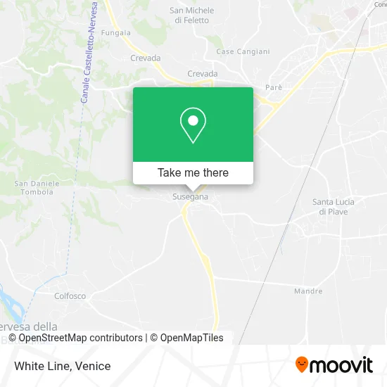 White Line map