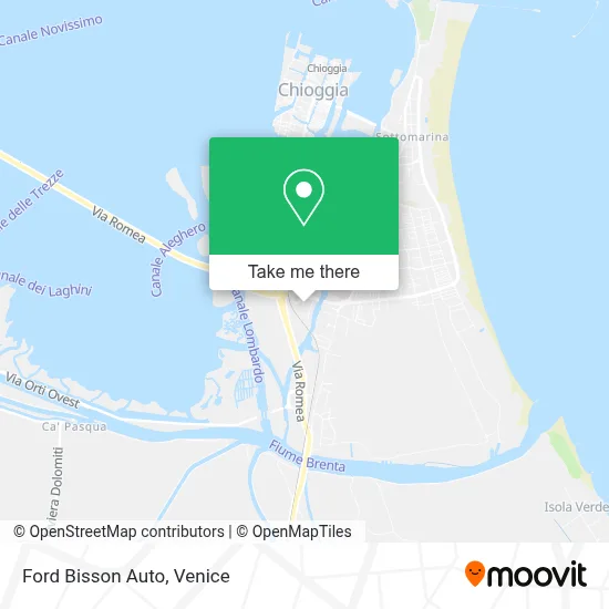 Ford Bisson Auto map