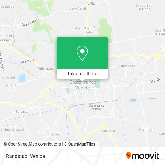 Randstad map