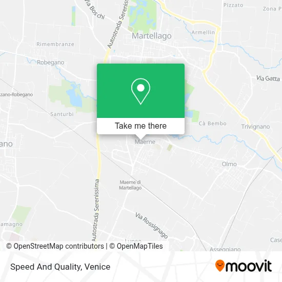 Speed And Quality map