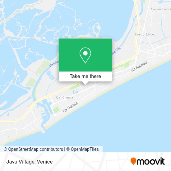 Java Village map