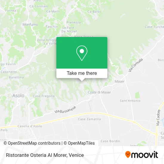 Ristorante Osteria Al Morer map
