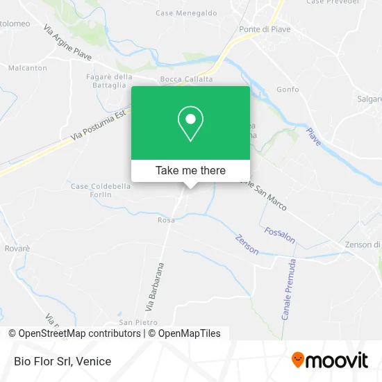Bio Flor Srl map