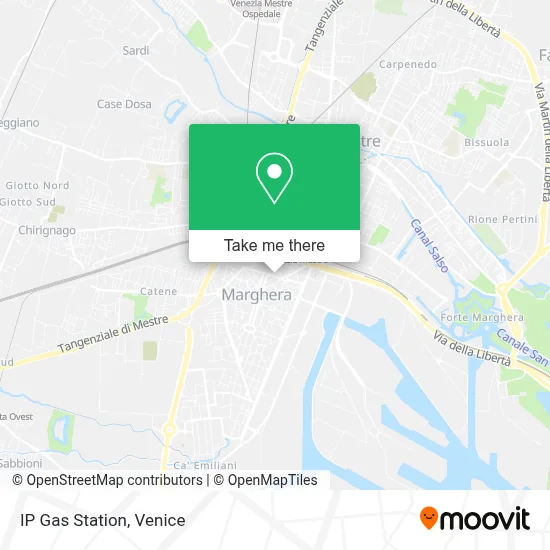 IP Gas Station map