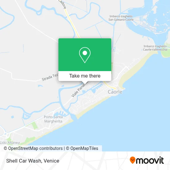 Shell Car Wash map