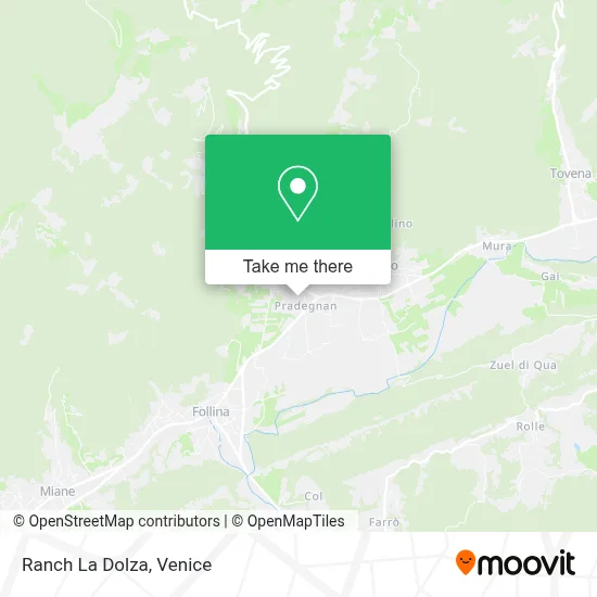 Ranch La Dolza map