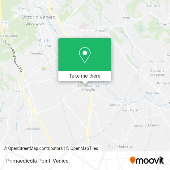 Primaedicola Point map