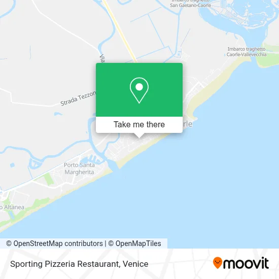 Sporting Pizzeria Restaurant map