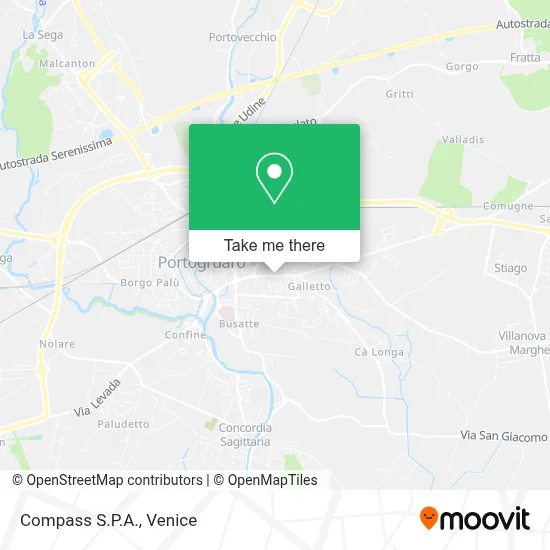 Compass S.P.A. map