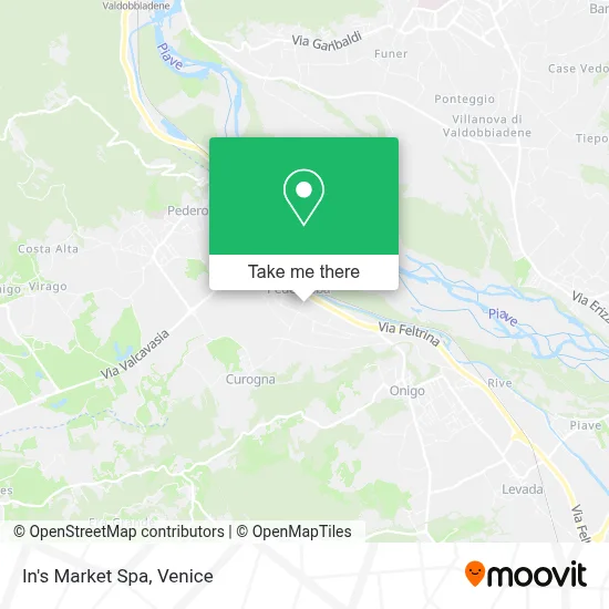 In's Market Spa map