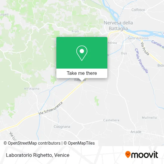 Laboratorio Righetto map