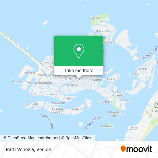 Ratti Venezia map