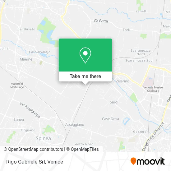 Rigo Gabriele Srl map