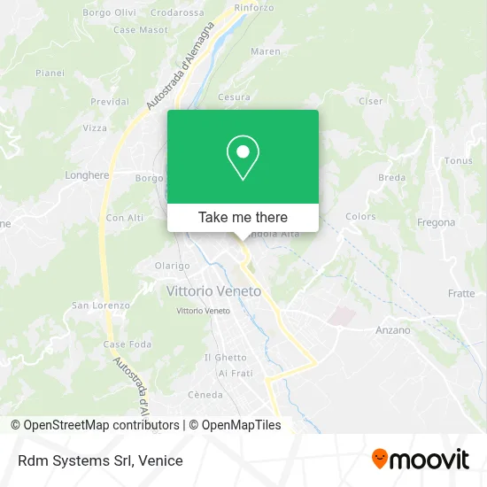 Rdm Systems Srl map
