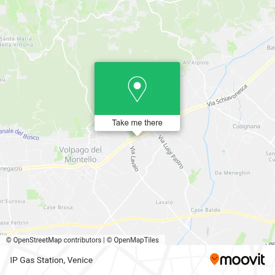 IP Gas Station map