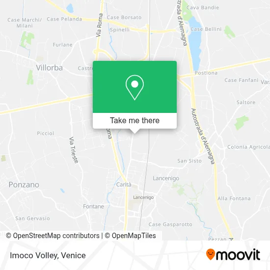 Imoco Volley map