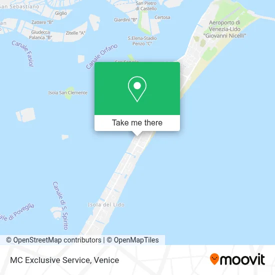 MC Exclusive Service map
