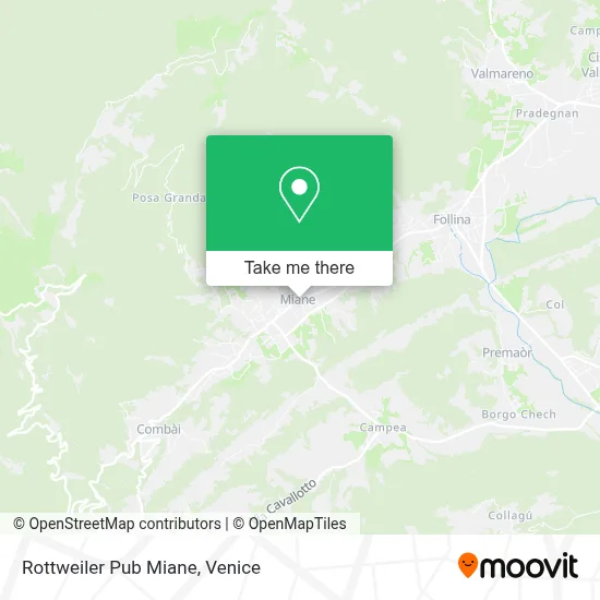 Rottweiler Pub Miane map