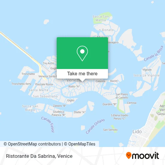Ristorante Da Sabrina map