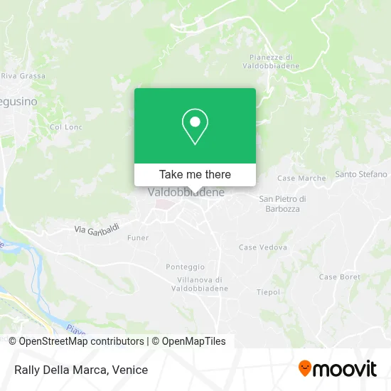Rally Della Marca map