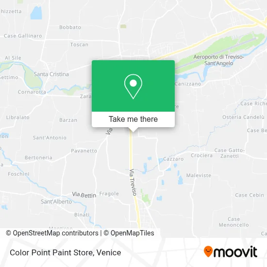 Color Point Paint Store map