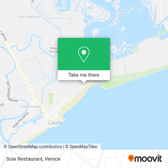Sole Restaurant map