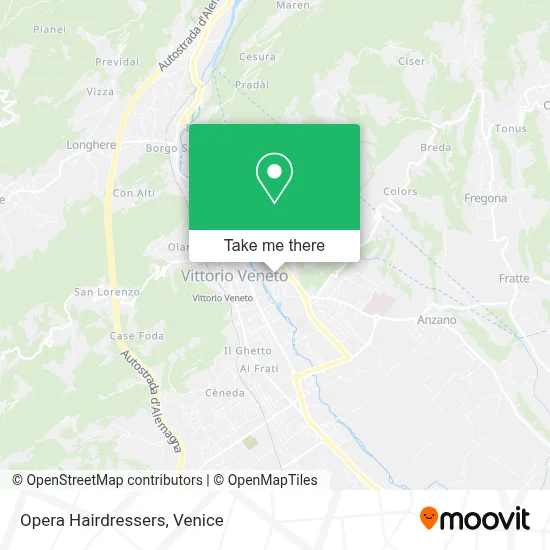 Opera Hairdressers map