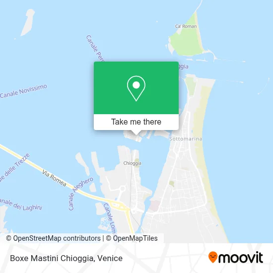 Boxe Mastini Chioggia map