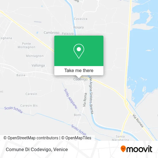 Comune Di Codevigo map