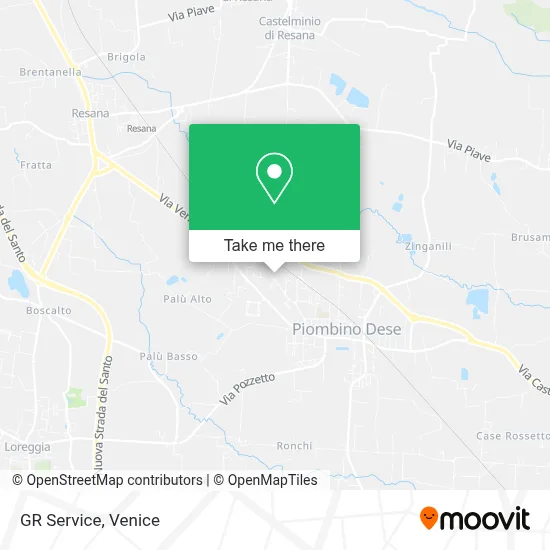 GR Service map