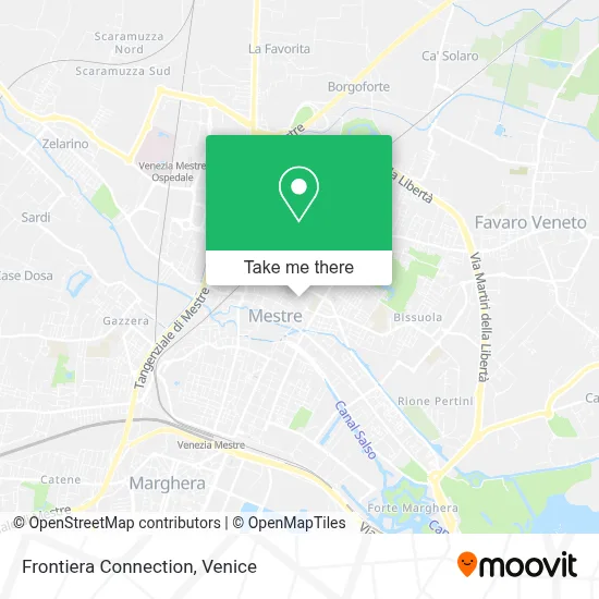 Frontiera Connection map