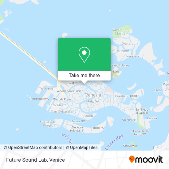 Future Sound Lab map