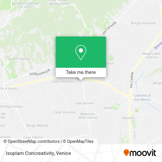 Isoplam Concreativity map
