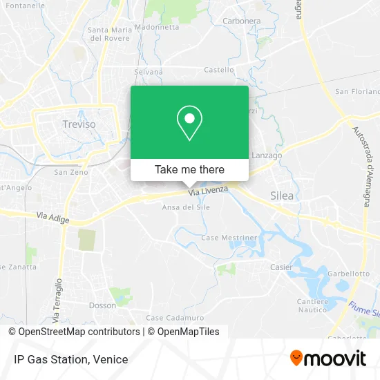 IP Gas Station map