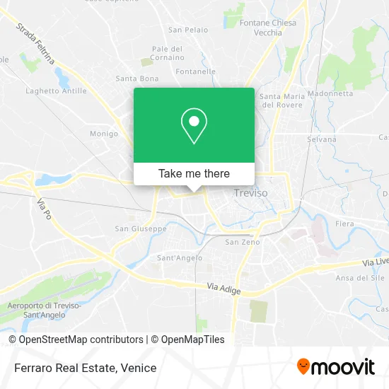 Ferraro Real Estate map