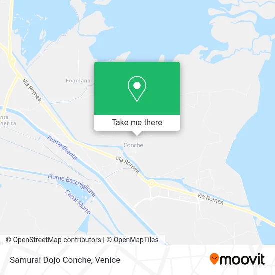 Samurai Dojo Conche map